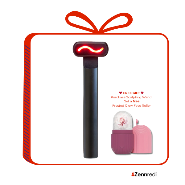 Frosted Glow Face Roller - Complimentary with Sculpting Wand