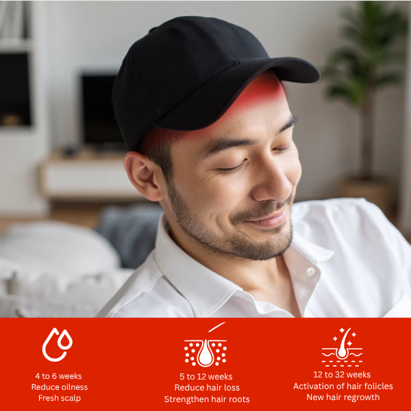 VitaCap - Red Light Therapy for Hair Growth, Repair & Relief