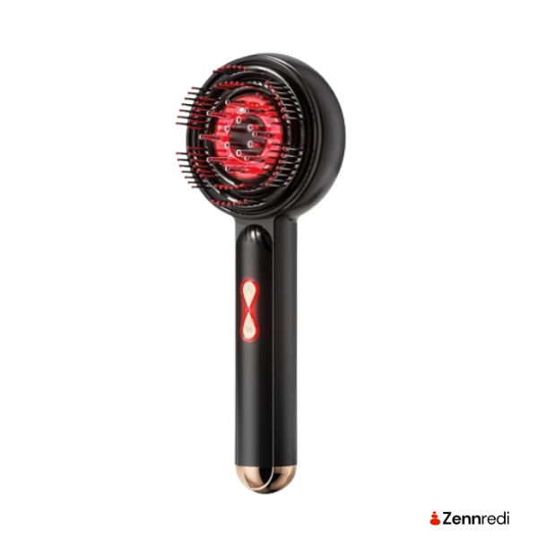 Scalp Therapy Comb with red LED lights for deep scalp massage and healthy hair growth