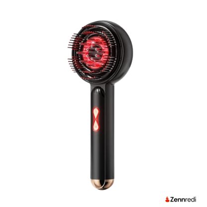 Scalp Therapy Comb with red LED lights for deep scalp massage and healthy hair growth