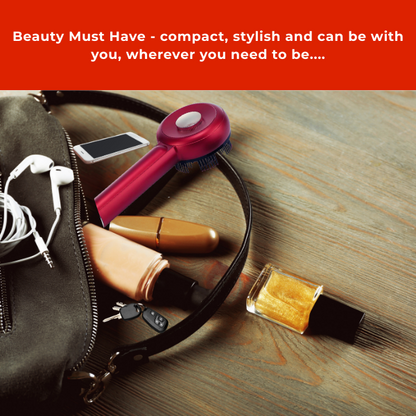 Scalp Therapy Comb portable red LED beauty must-have for stylish hair care on the go