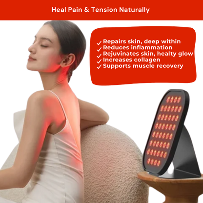 Skin Rejuvenation Device heals pain with red light, repairs skin, boosts collagen, and muscle recovery