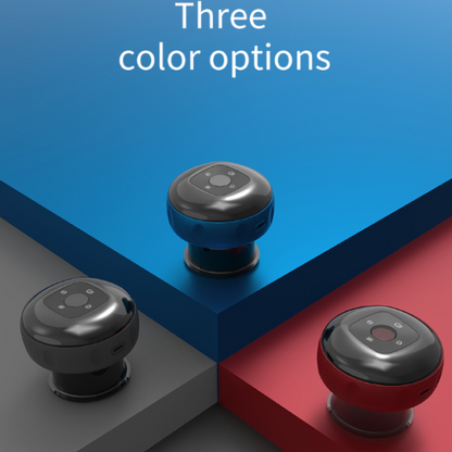 Cupping Massager in black, blue, and red with suction technology for muscle relief and therapy