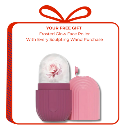 🎁 Frosted Glow Face Roller - Complimentary with Sculpting Wand (100% off)