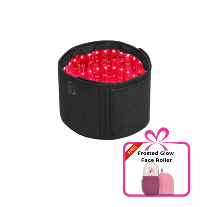 Red Light Therapy Belt, Reduce Inches, Relieve Pain & Muscle Tension