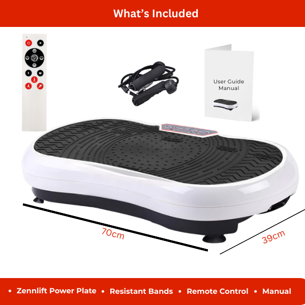 ZennLift Power Plate — Advanced Full‑Body Vibration Workout. Your Confidence Starts Here.