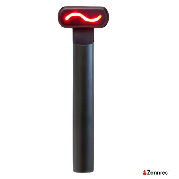 Beauty Therapy Wand with red LED wave for advanced skin rejuvenation and glow