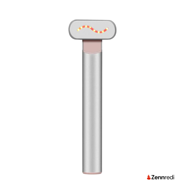 Beauty Therapy Wand with orange LED wave for skin rejuvenation and beauty enhancement