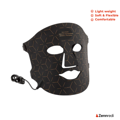LED Light Therapy Face Mask – The #1 Trusted for Skin Rejuvenation with breathable outer material, ergonomic fit, and high-quality protective design