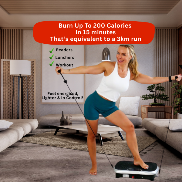 #1 Vibration Plate - Shapes, Tones & Reduces Fluid & Tension