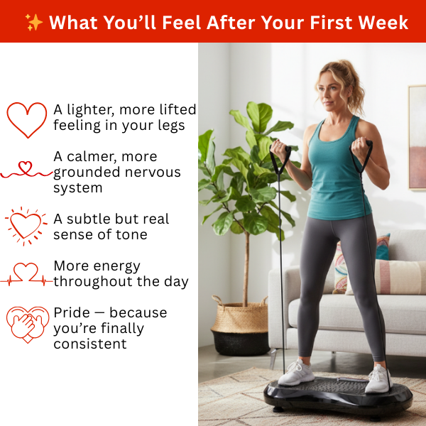 #1 Vibration Plate - Shapes, Tones & Reduces Fluid & Tension