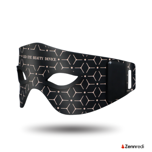 Red Light Therapy Eye Mask designed for targeted LED treatment to rejuvenate and brighten the eyes.